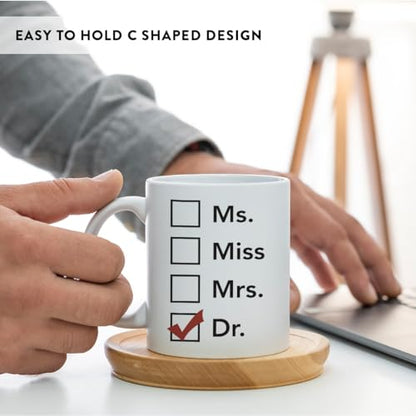 Graduation Gift Ms Miss Mrs Dr 1-Pack Includes | Ceramic Coffee Mug | 11 OZ