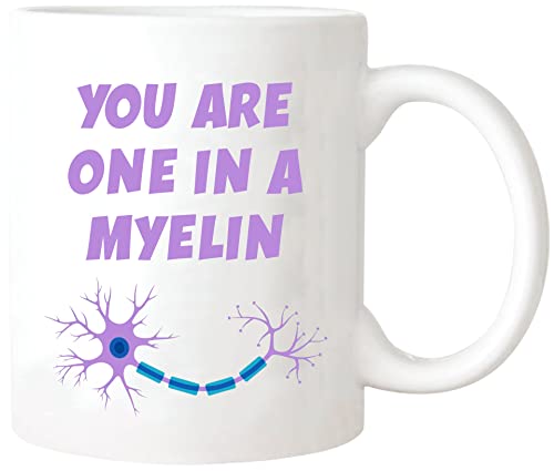 Nomkat-Neurology You Are One In A Myelin | Ceramic Coffee Mug | 11 OZ