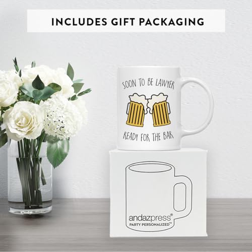 Graduation Gift Soon to be A Lawyer Ready for | Ceramic Coffee Mug | 11 OZ