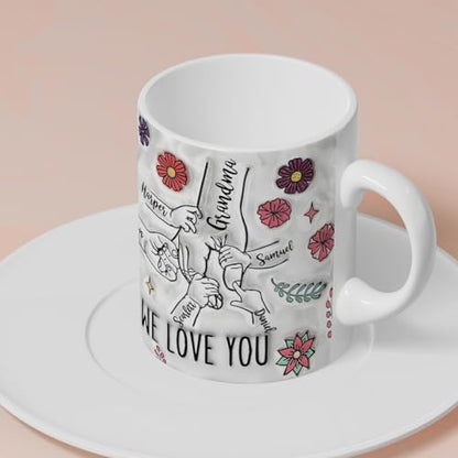 Custom Mothers Day Gifts for Nana | Customised Coffee Mug | 11 OZ