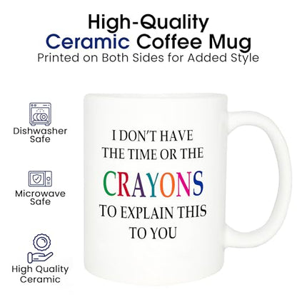 Rogue River Tactical Funny Sarcastic I Don t | Ceramic Coffee Mug | 11 OZ