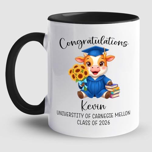 Personalized Name School Class Cow | Customised Coffee Mug | 11 OZ
