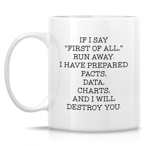 Funny Sarcastic Coworker Debate Team or | Ceramic Coffee Mug | 11 OZ