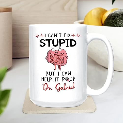 Personalized Gastroenterologists I Fix | Customised Coffee Mug | 11 OZ