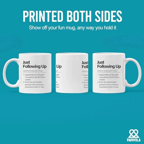 Just Following Up Definition Boss Gifts To | Ceramic Coffee Mug | 11 OZ