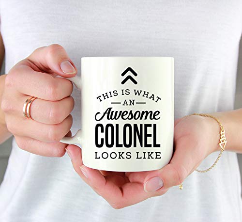 Thank You Gift This is What an Awesome Colonel | Ceramic Coffee Mug | 11 OZ