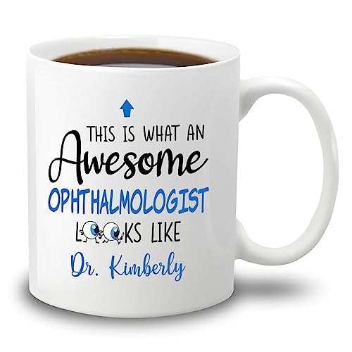 Personalized Name Ophthalmologist Funny | Customised Coffee Mug | 11 OZ