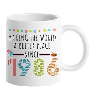 40th Birthday Gifts for Women Funny 40 Year | Ceramic Coffee Mug | 11 OZ