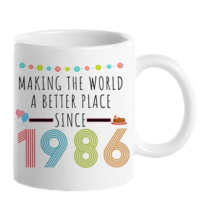 40th Birthday Gifts for Women Funny 40 Year | Ceramic Coffee Mug | 11 OZ