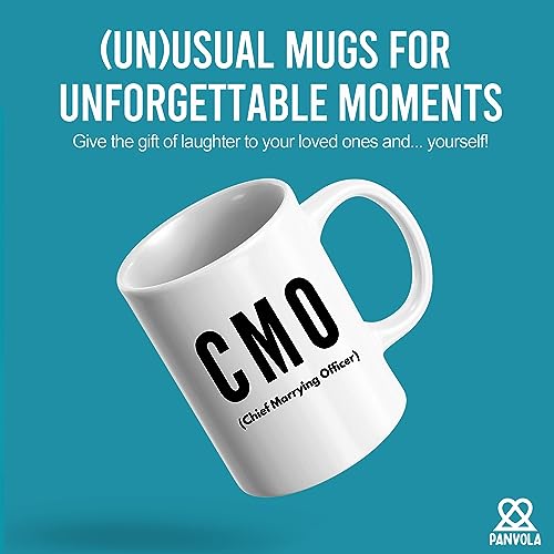 Chief Marrying Officer CMO Gift To Pastor | Ceramic Coffee Mug | 11 OZ
