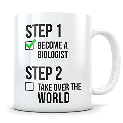 Biology Graduation Gift Graduates Biologist | Ceramic Coffee Mug | 11 OZ