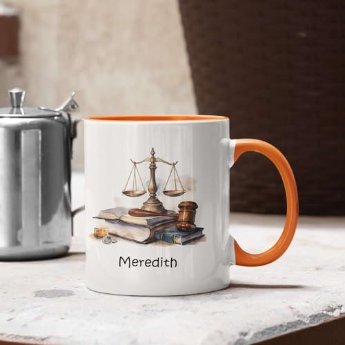 Awesome Lawyer Personalized Name Funny | Customised Coffee Mug | 11 OZ