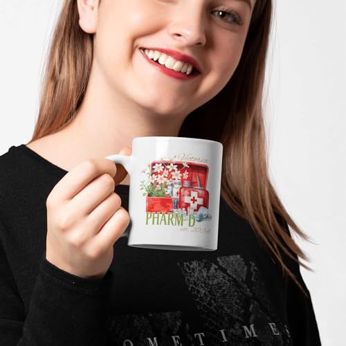Customized Pharm D With Name And Year | Customised Coffee Mug | 11 OZ