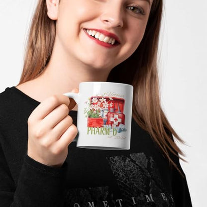Customized Pharm D With Name And Year | Customised Coffee Mug | 11 OZ