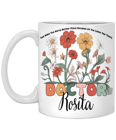 Doctor Personalized Rosita Gifts for | Customised Coffee Mug | 11 OZ