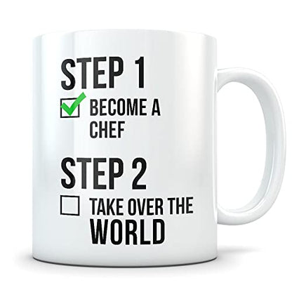 Culinary school graduation gifts Funny | Ceramic Coffee Mug | 11 OZ