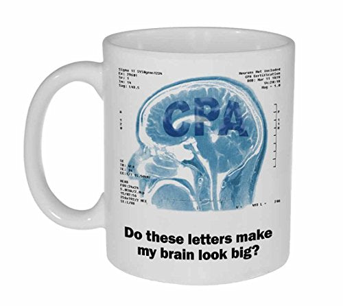 Neurons Not Included CPA Graduation Gift Funny | Ceramic Coffee Mug | 11 OZ