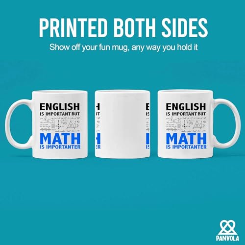 English Is Important But Math Importanter | Ceramic Coffee Mug | 11 OZ