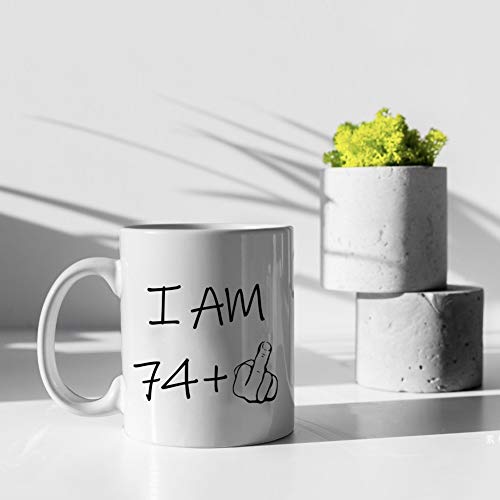 joey 75th Birthday Gift for Men Funny Gag I AM | Ceramic Coffee Mug | 11 OZ
