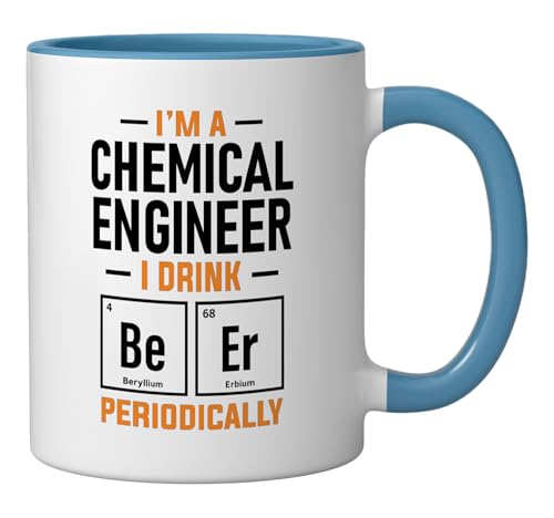 Chemical Engineer Drink Beer Engineering | Ceramic Coffee Mug | 11 OZ