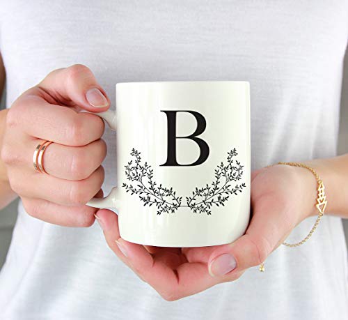 Gift Vintage Boho Leaves Botanical Funny | Ceramic Coffee Mug | 11 OZ