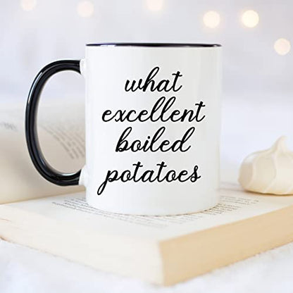 Jane Austen Pride and Prejudice Quote Literary | Ceramic Coffee Mug | 11 OZ