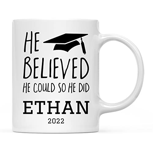 Personalized Custom Graduation Gift He | Customised Coffee Mug | 11 OZ