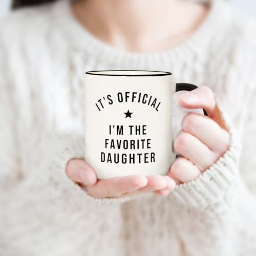 Mothers Day Gifts for Daughter from Mom Dad | Ceramic Coffee Mug | 11 OZ