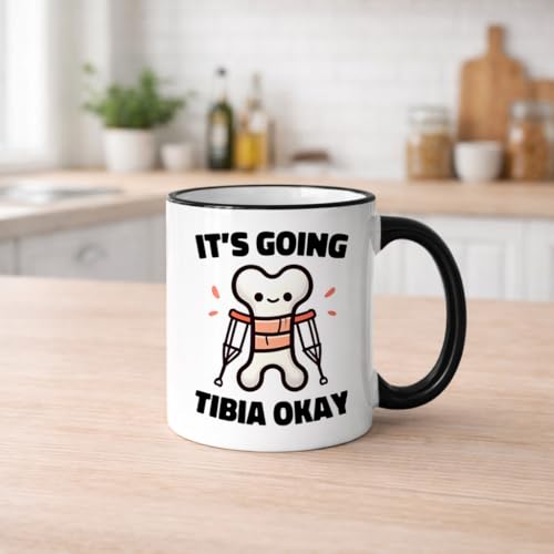 After Knee Surgery Recovery Gifts Get Well | Ceramic Coffee Mug | 11 OZ