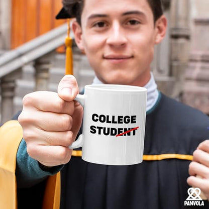 College Stud Student Funny Male Gifts for Guys | Ceramic Coffee Mug | 11 OZ