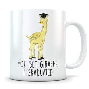 Giraffe graduation gift graduate themed school | Ceramic Coffee Mug | 11 OZ