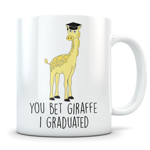 Giraffe graduation gift graduate themed school | Ceramic Coffee Mug | 11 OZ
