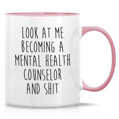 Funny Mental Health Counselor or Funny | Ceramic Coffee Mug | 11 OZ