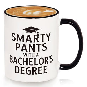 Petalsun Bachelors Degree Graduation Gifts for | Ceramic Coffee Mug | 11 OZ