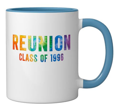 Tie Dye Class of 1996 Reunion 30th High School | Ceramic Coffee Mug | 11 OZ