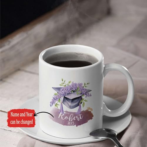 Customized Name And Year Congratulations | Customised Coffee Mug | 11 OZ