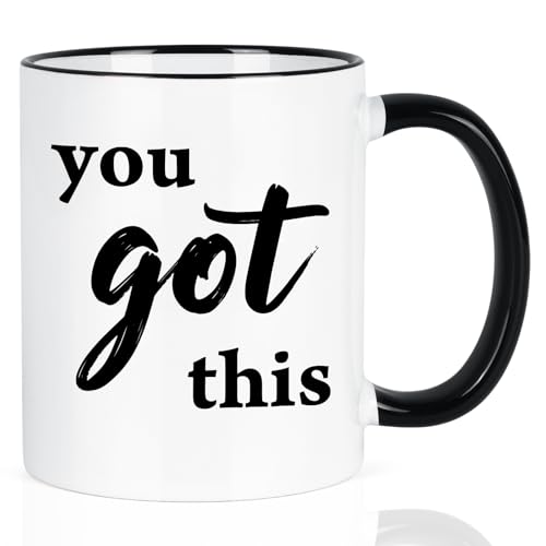 YHRJWN You Got This Gifts for Women Men | Ceramic Coffee Mug | 11 OZ
