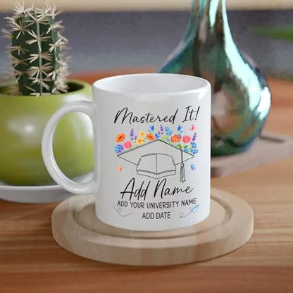 Customized Mastered It 2026 Masters | Customised Coffee Mug | 11 OZ