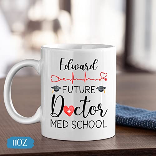 Custom Future Doctor Name Personalized New | Customised Coffee Mug | 11 OZ