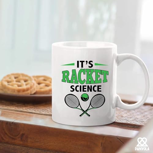 It s Racket Science Tennis Gifts Player Coach | Ceramic Coffee Mug | 11 OZ