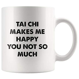 Tai chi Hobby Gift Lover | Ceramic Coffee Mug | 11 OZ