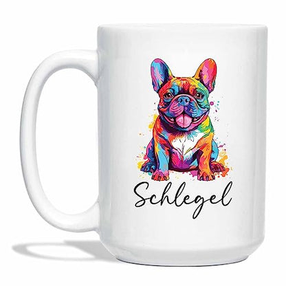 Personalized French Bulldog Gift For Dog | Customised Coffee Mug | 11 OZ