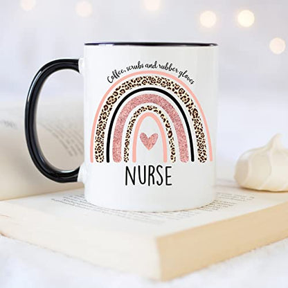 Nurse for Women Rn Nurses Graduate | Ceramic Coffee Mug | 11 OZ