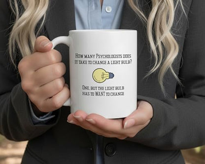 Psychology Gifts Psychologist Funny | Ceramic Coffee Mug | 11 OZ