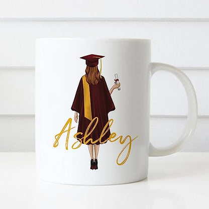Personalized Graduation Class of 2024 Now | Customised Coffee Mug | 11 OZ