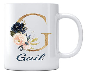 Mothers Day Presents with Name Gail Gift from | Ceramic Coffee Mug | 11 OZ