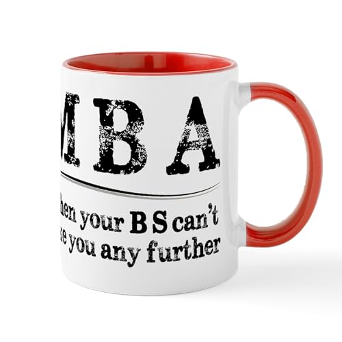 MBA Masters Degree Graduation Gifts Scholar | Ceramic Coffee Mug | 11 OZ