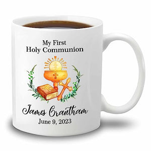 Personalized Holy Communion My First Gifts | Customised Coffee Mug | 11 OZ