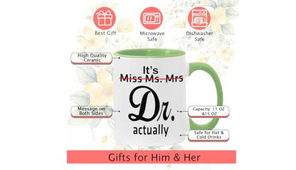 A62217 Personalized It s Miss Ms Mrs Dr | Customised Coffee Mug | 11 OZ