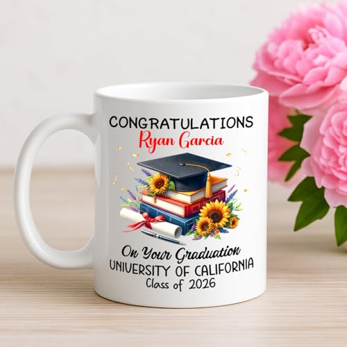 Congratulations On Your Graduation Funny | Customised Coffee Mug | 11 OZ